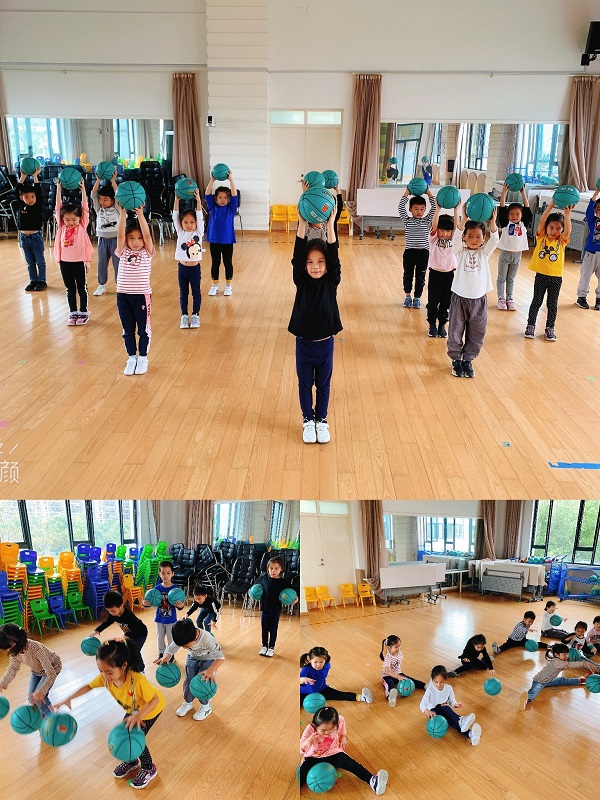 清河湾幼儿园开展舞动篮球特色活动